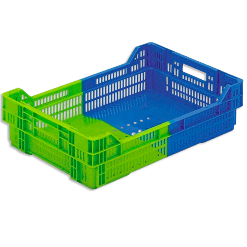 [4000022961] CAJA CERRADA A/E BICOLOR 600x400x153mm