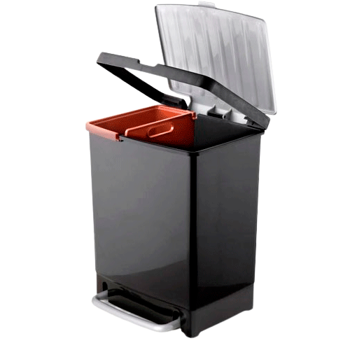 CUBO RECICLAJE PEDAL 25L