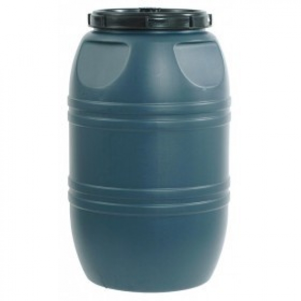 BIDON TAPA ROSCADO 220L GRIS
