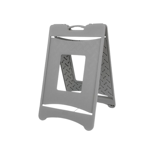 CABALLETE PLEGABLE SEÑAL GRIS PERSONALIZABLE