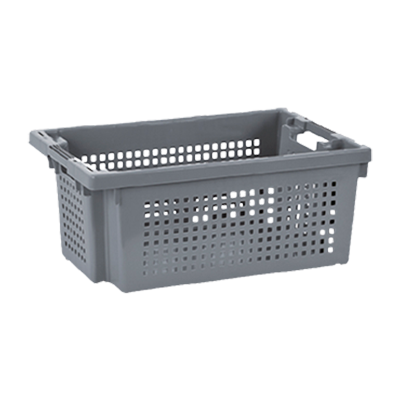 CAJA PERFORADA A/E PERFORADA GRIS 600x400