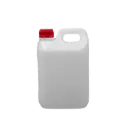 BIDÓN 2 LITROS HDPE  RECTANGULAR D38 CON TAPON