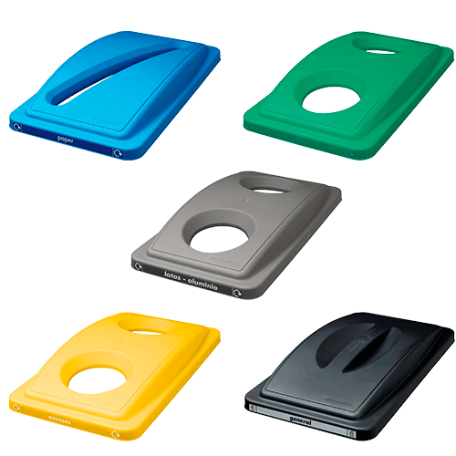 ECOSORT CON TAPA RECICLAJE MINI 60L