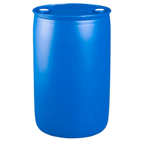 [4000000243] BIDON DOS BOCAS 220L REDONDO AZUL