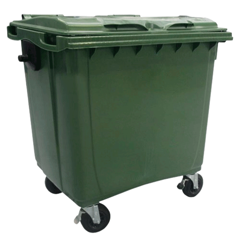 [4000023283] CONTENEDOR 800 L. JC TAPA PLANA Y RUEDAS