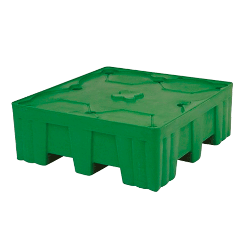 [4000022793] PALET RETENCION MONOBLOCK 450 L 1300x1300x445