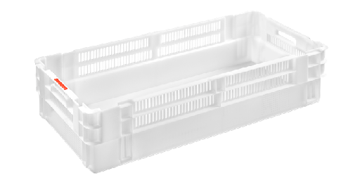 [4000023581] CAJA 50L MANUTEN. REJADA/LISA A/E BLAN 800x400x200mm