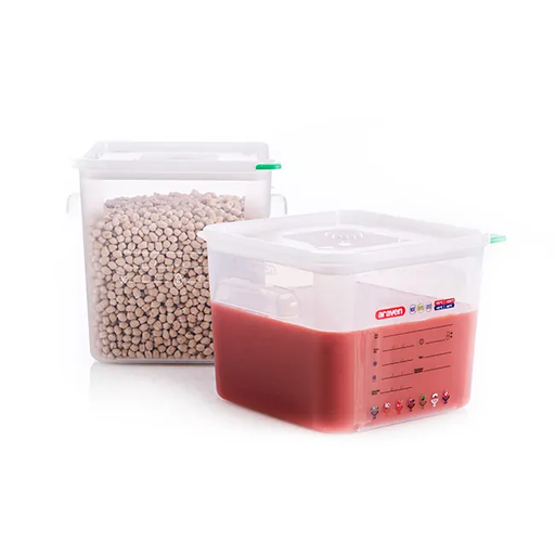 RECIPIENTE CUADRADO HOSTELERIA