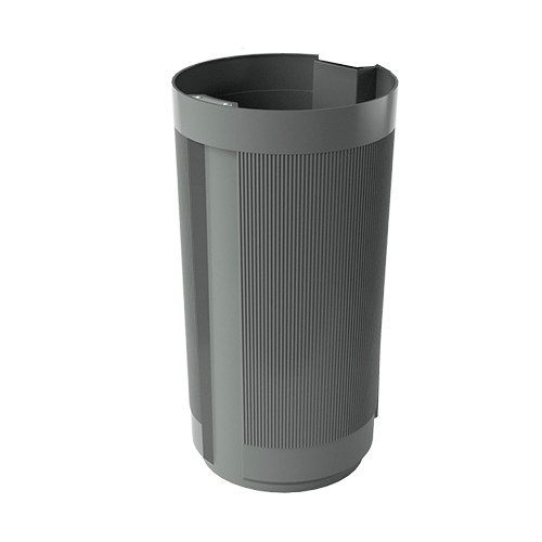 [4000003092] CUERPO PAPELERA PRIMA LINEA 50L 350x840 mm GRIS PO