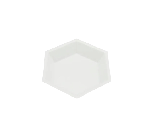 CAJA BANDEJA HEXAGONAL PESAJE